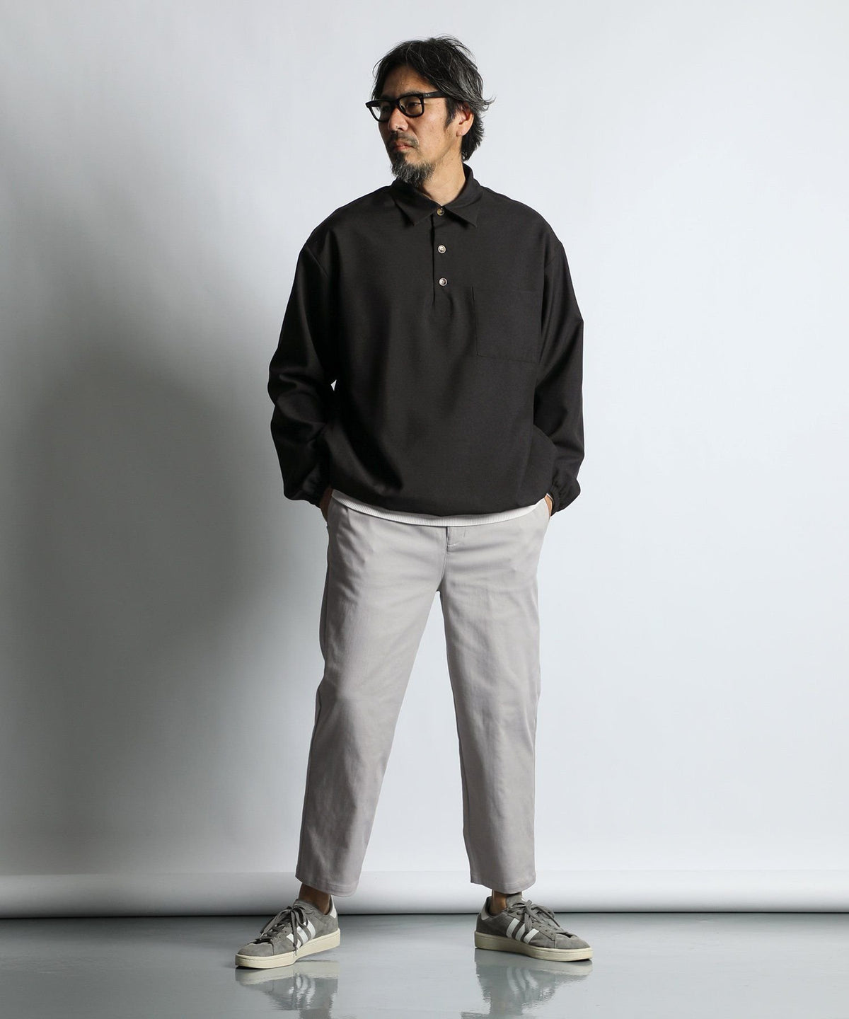 「ガムストレッチ」接触冷感 アンクルパンツ