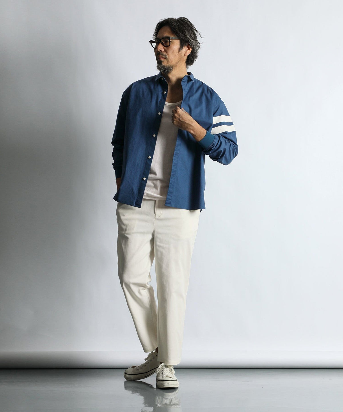 「ガムストレッチ」接触冷感 アンクルパンツ