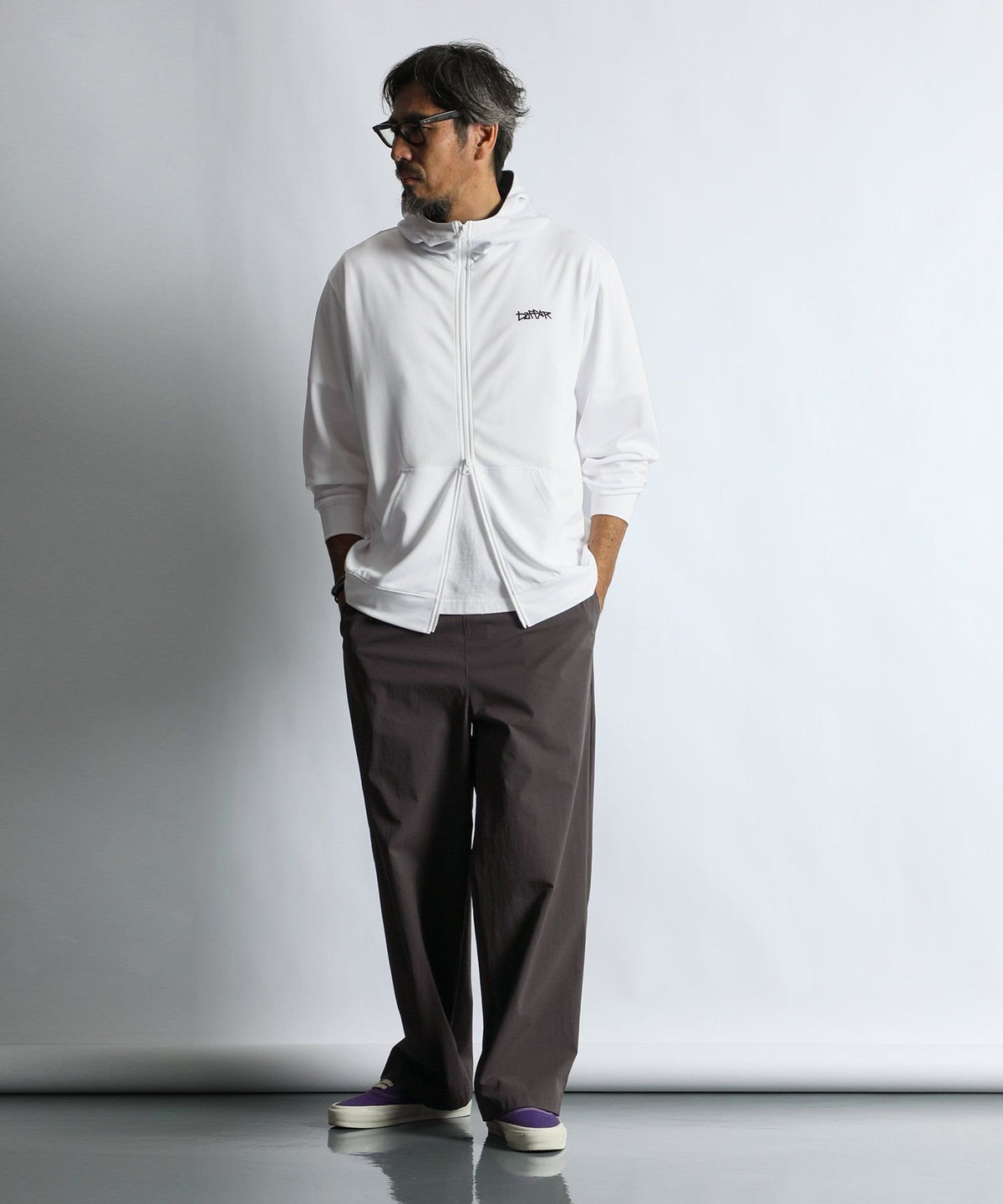 ワッシャーナイロン ワイドパンツ【WEB限定アイテム】