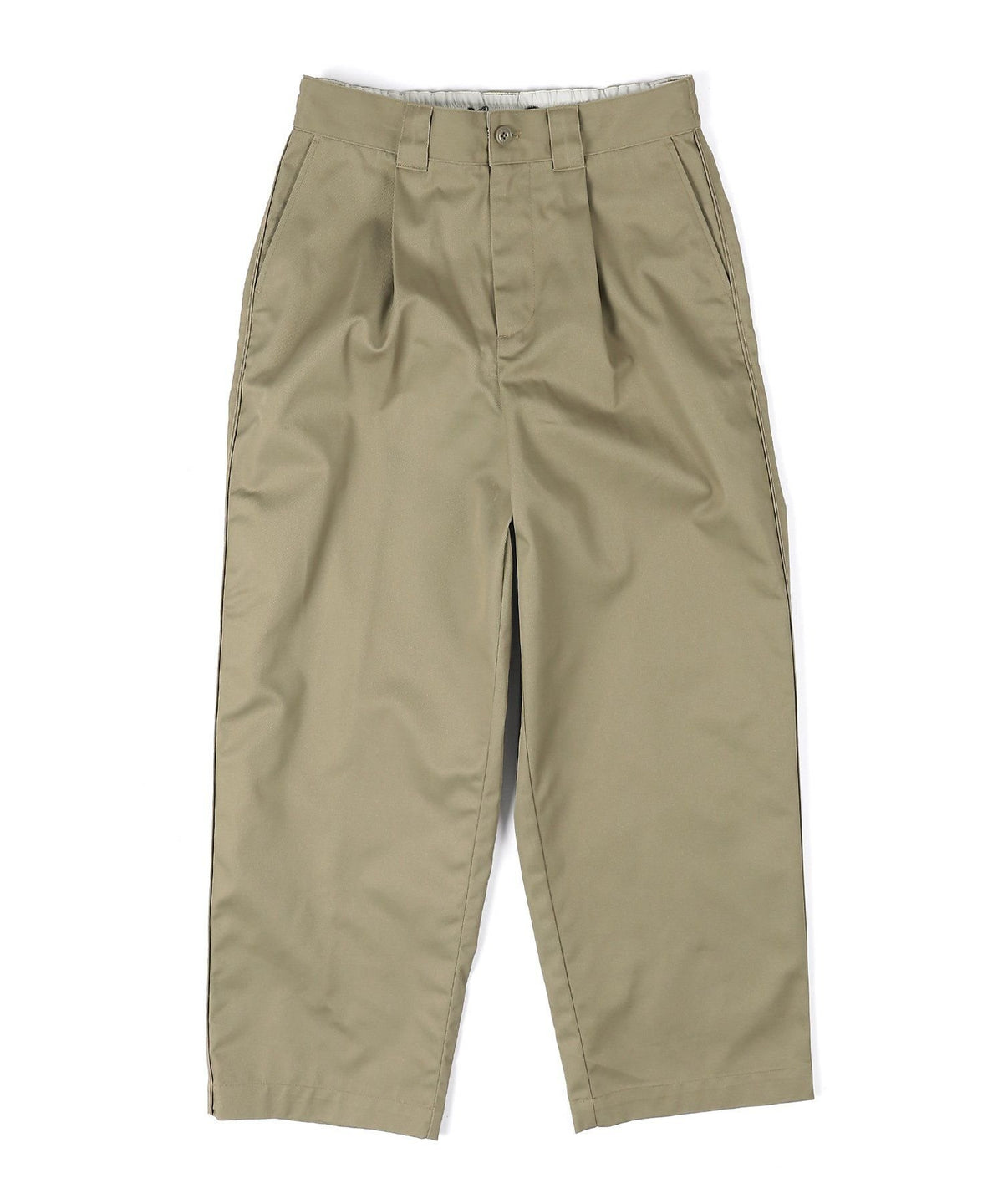 DICKIES × DUFFER ワンタック ワイドテーパードパンツ