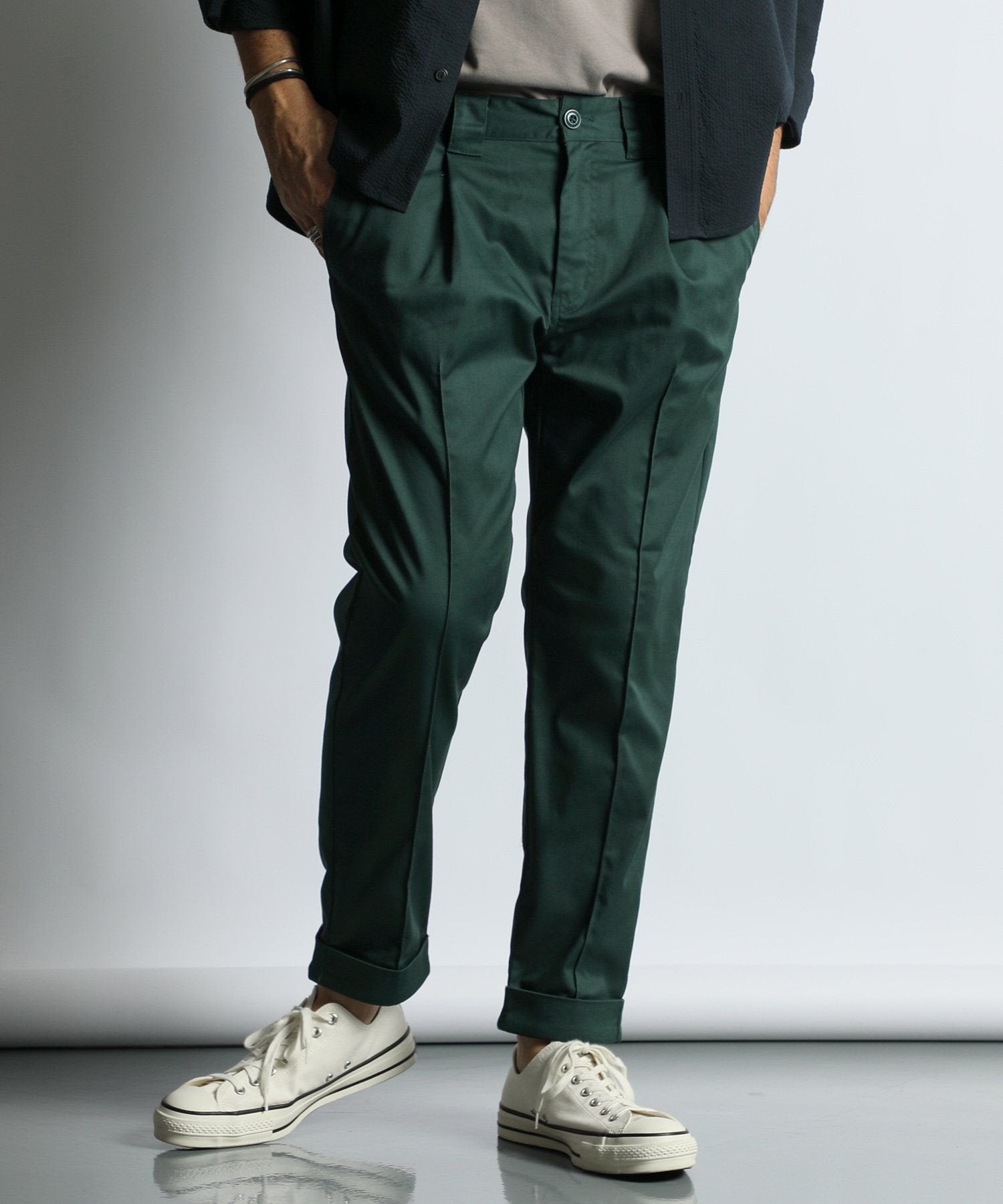 DICKIES × DUFFER slim tapered pants
