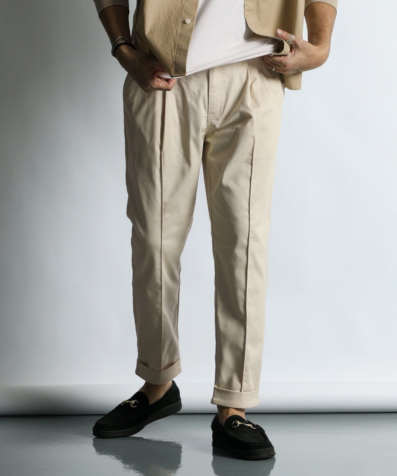 DICKIES × DUFFER slim tapered pants