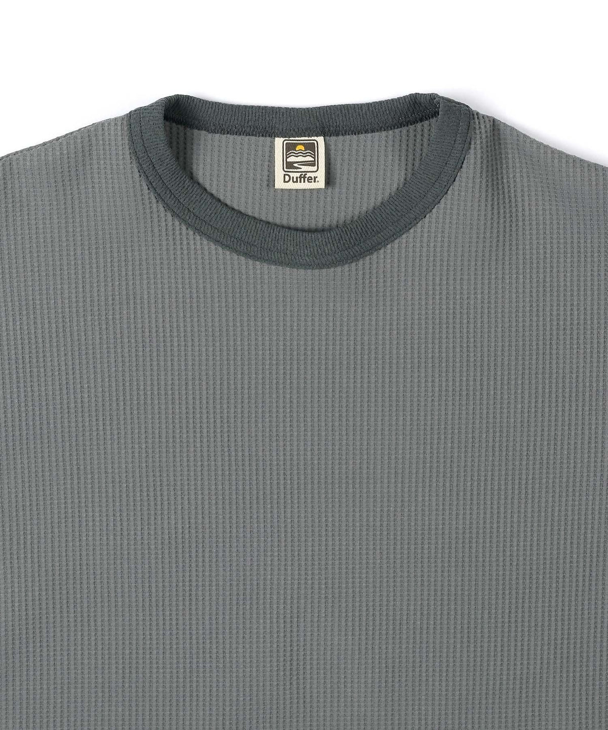 吸水速乾 ワッフル ロンTEE