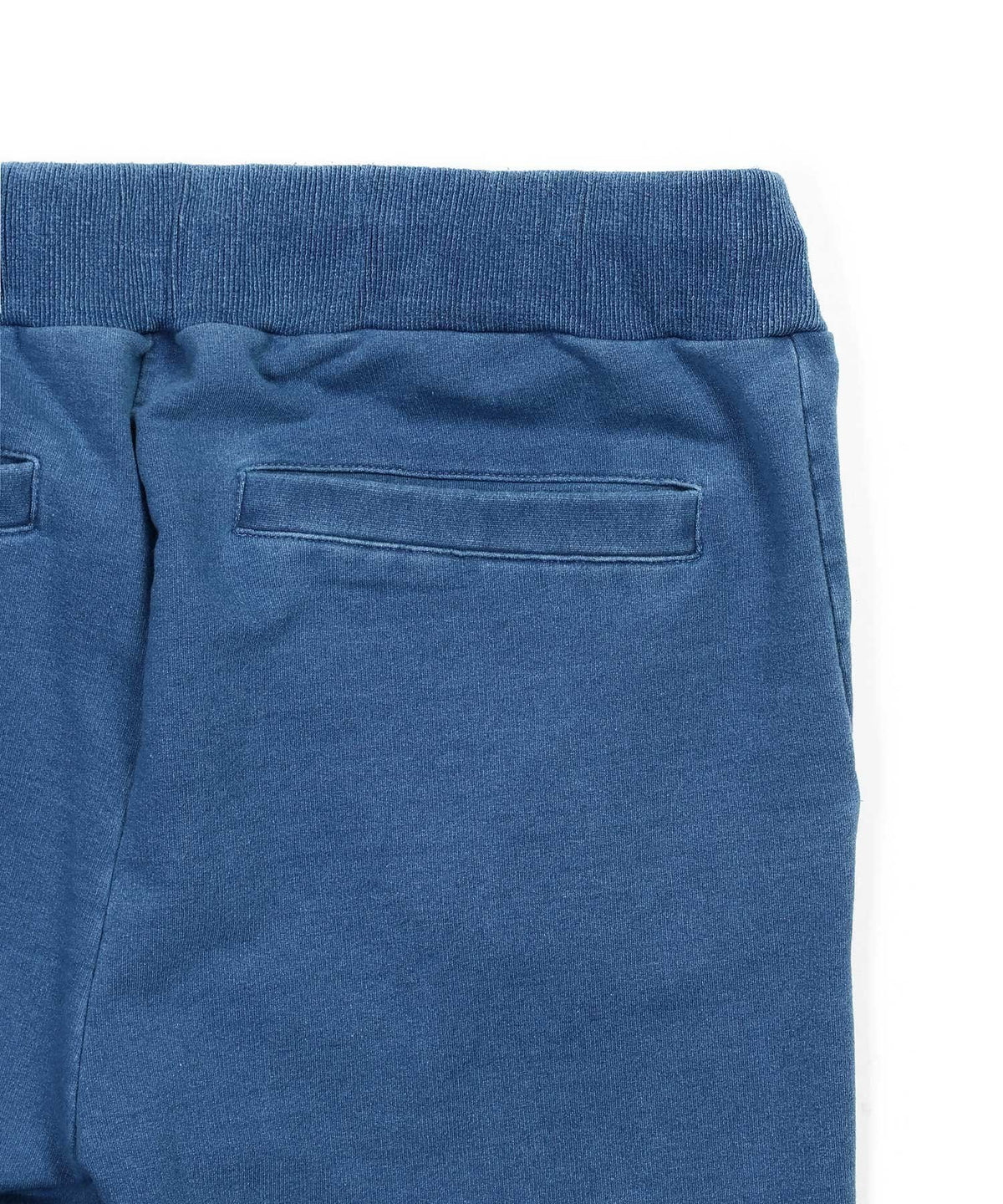 インディゴ ポンチ素材 セットアップ スマートパンツ
