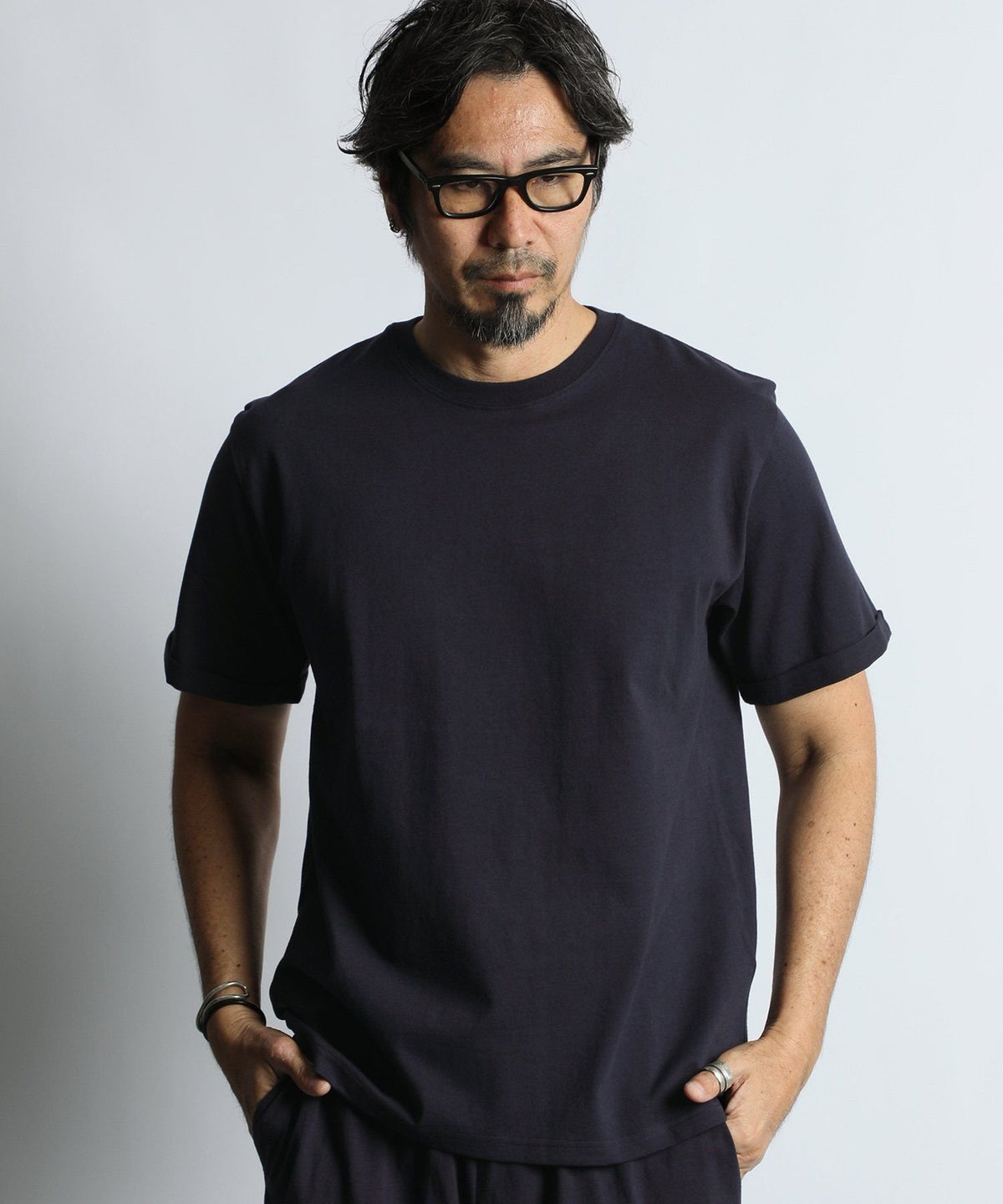 セットアップ対応 ヘビーウェイト ロールアップTシャツ