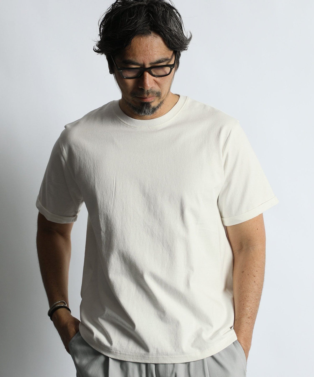 セットアップ対応 ヘビーウェイト ロールアップTシャツ