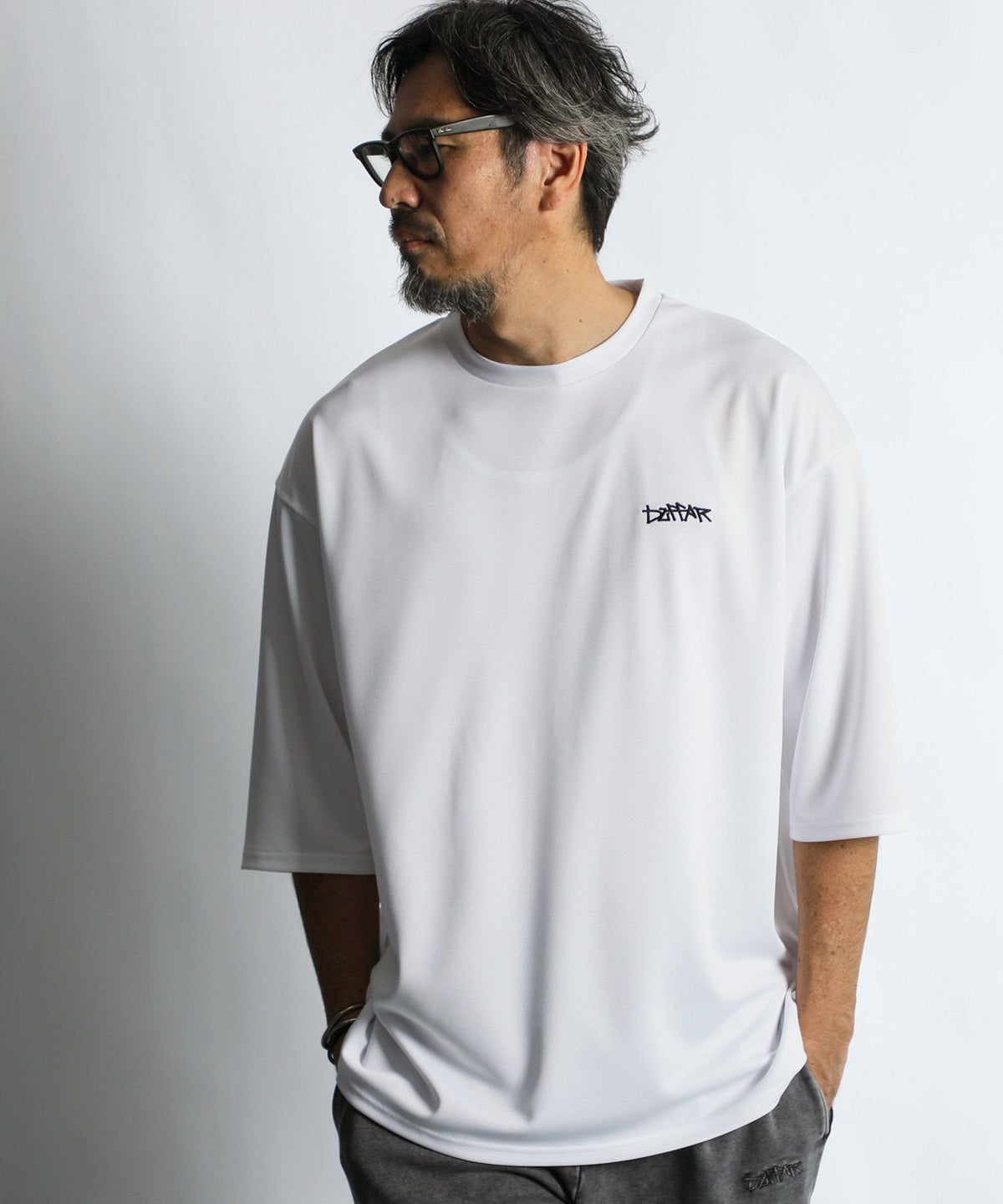 セットアップ 吸水速乾 メッシュ 7分袖Tシャツ【WEB限定アイテム】