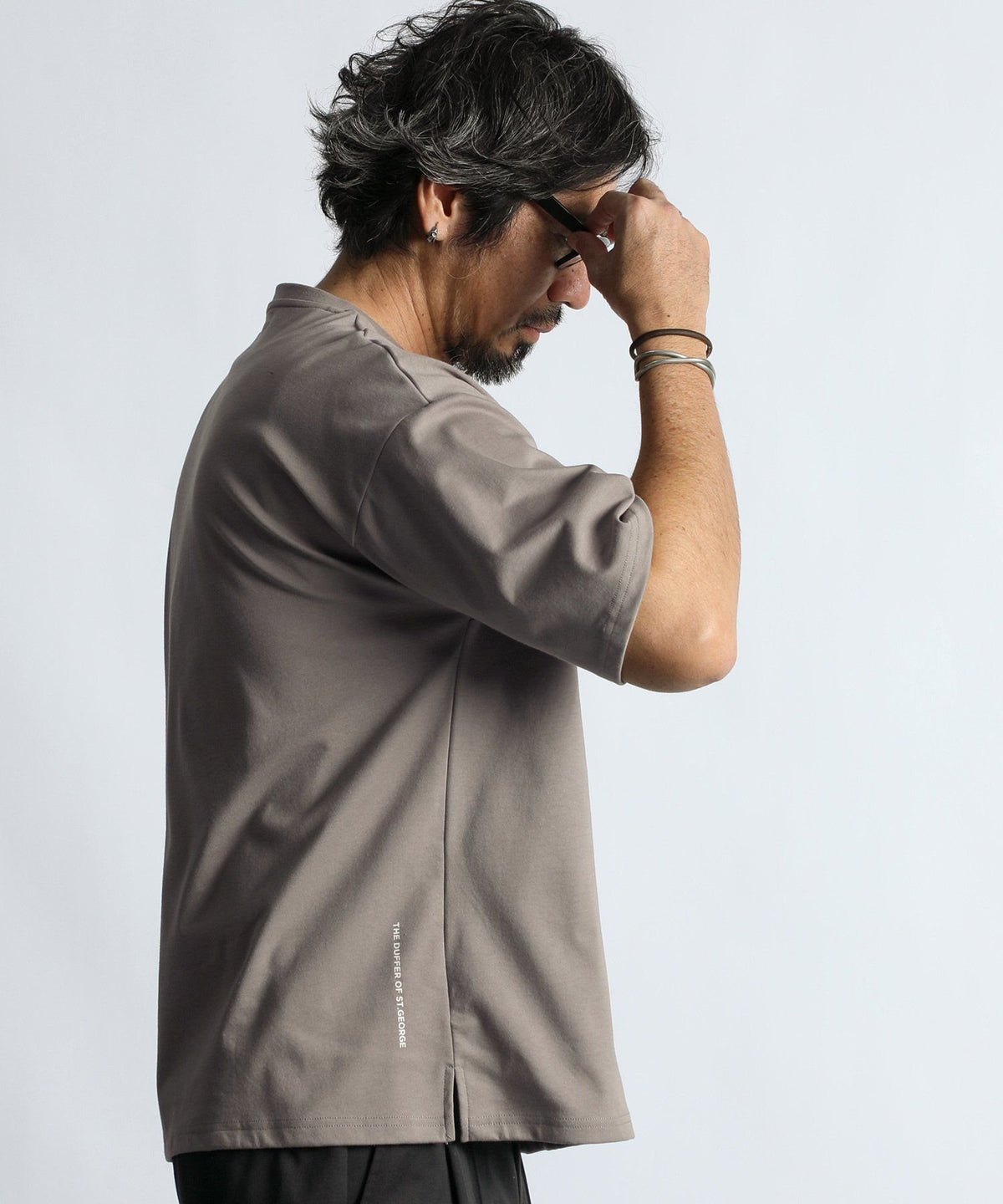 2-layer structure water-absorbent quick-drying Coolmax Relax T-shirt