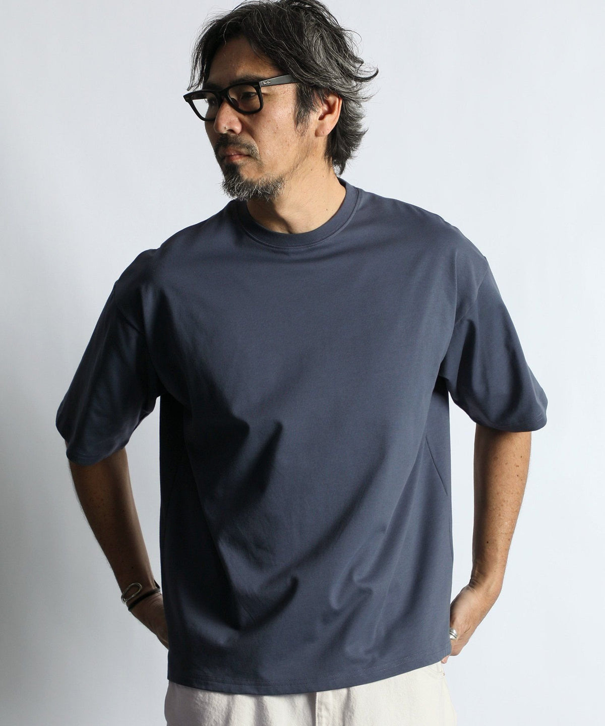 2-layer structure water-absorbent quick-drying Coolmax Relax T-shirt