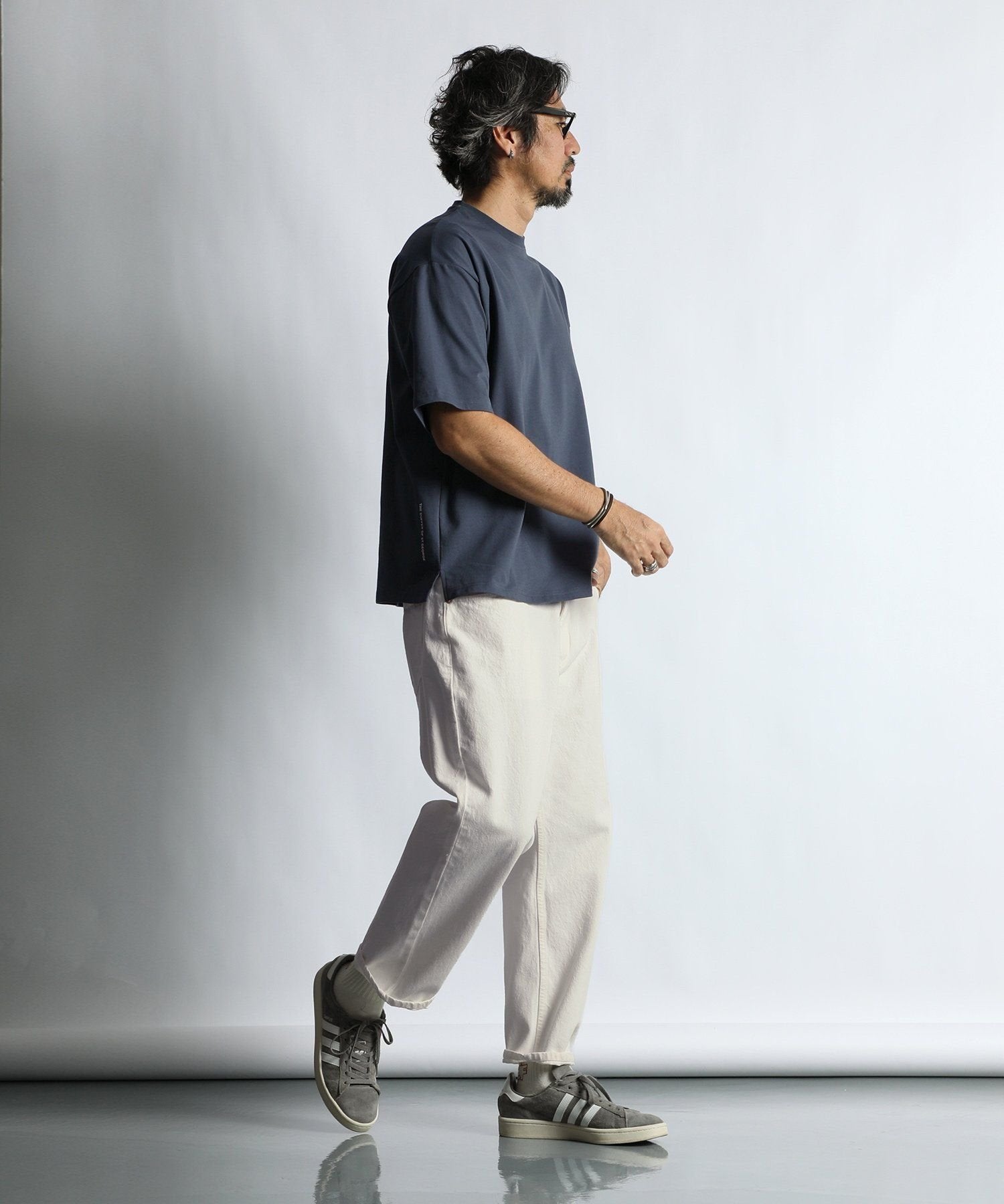 2-layer structure water-absorbent quick-drying Coolmax Relax T-shirt