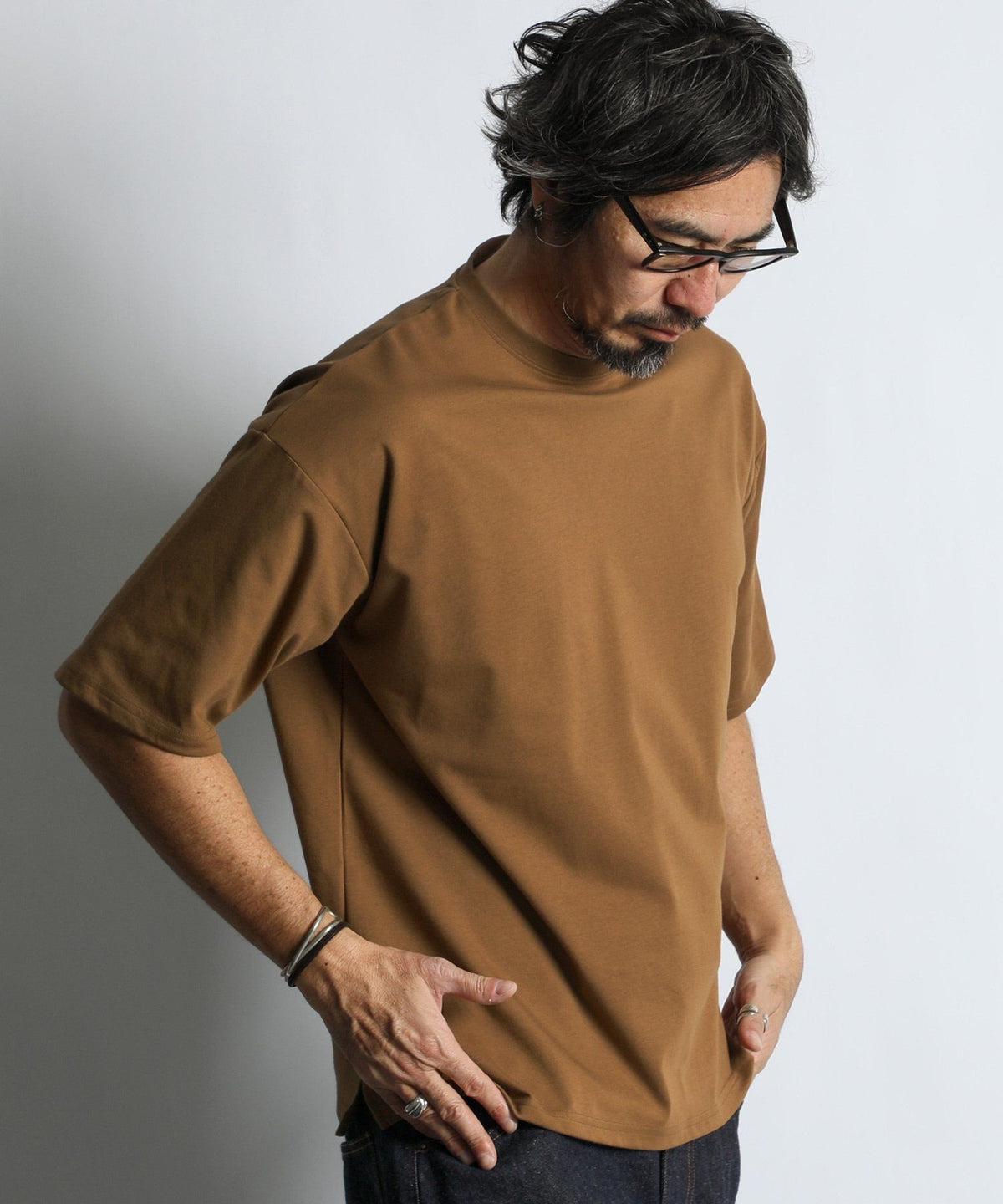 2-layer structure water-absorbent quick-drying Coolmax Relax T-shirt