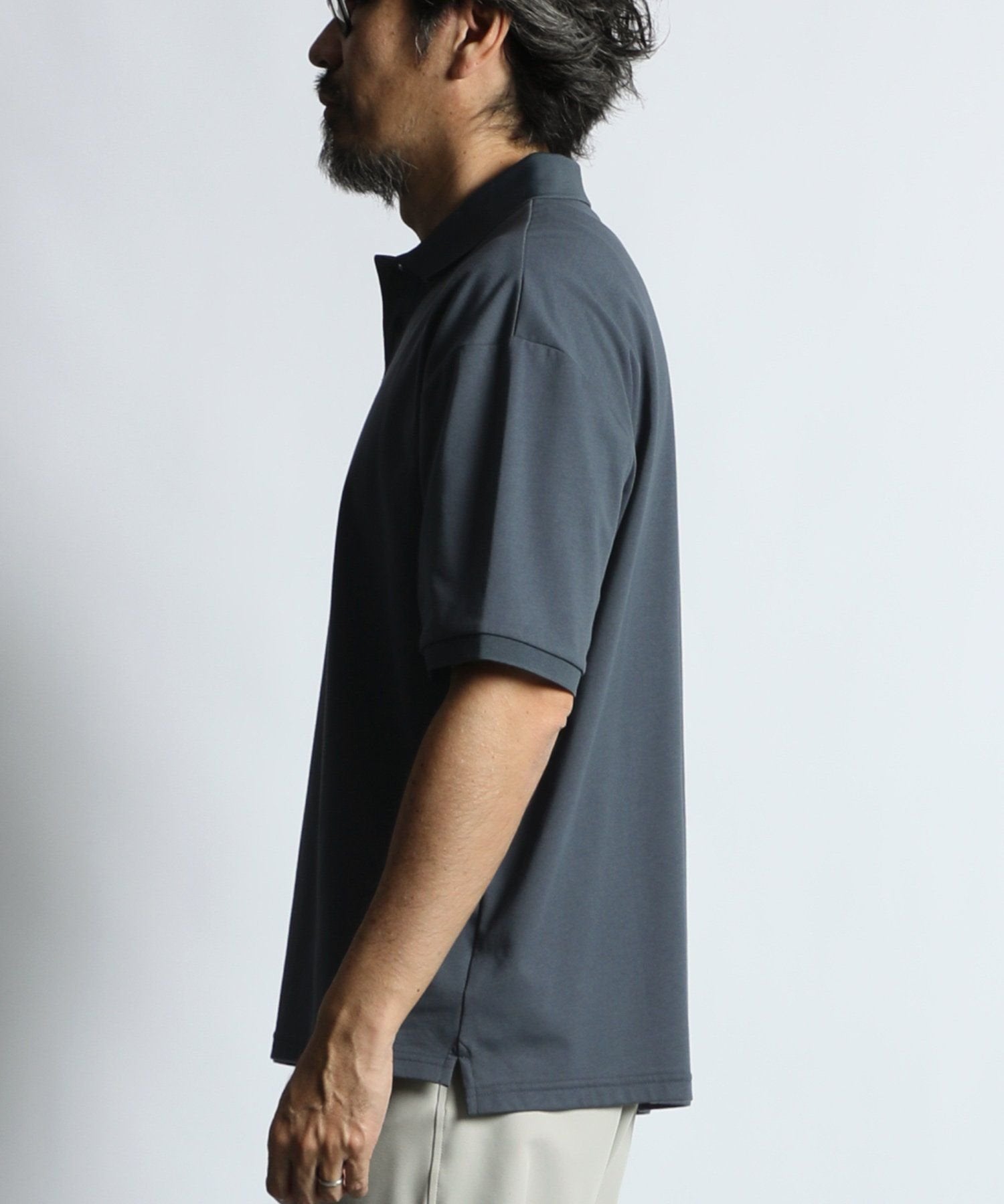 2-layer structure water-absorbing quick-drying Coolmax Relax Polo