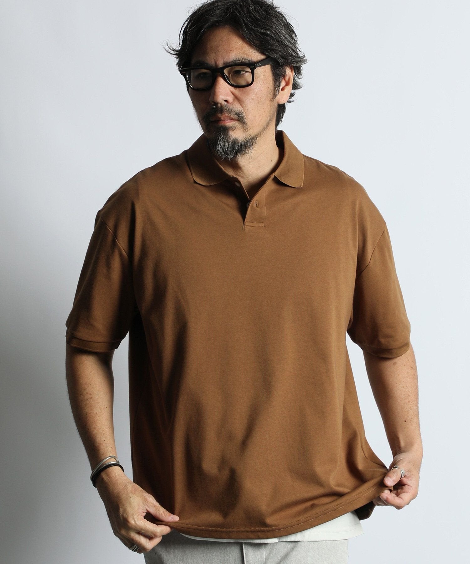 2-layer structure water-absorbing quick-drying Coolmax Relax Polo