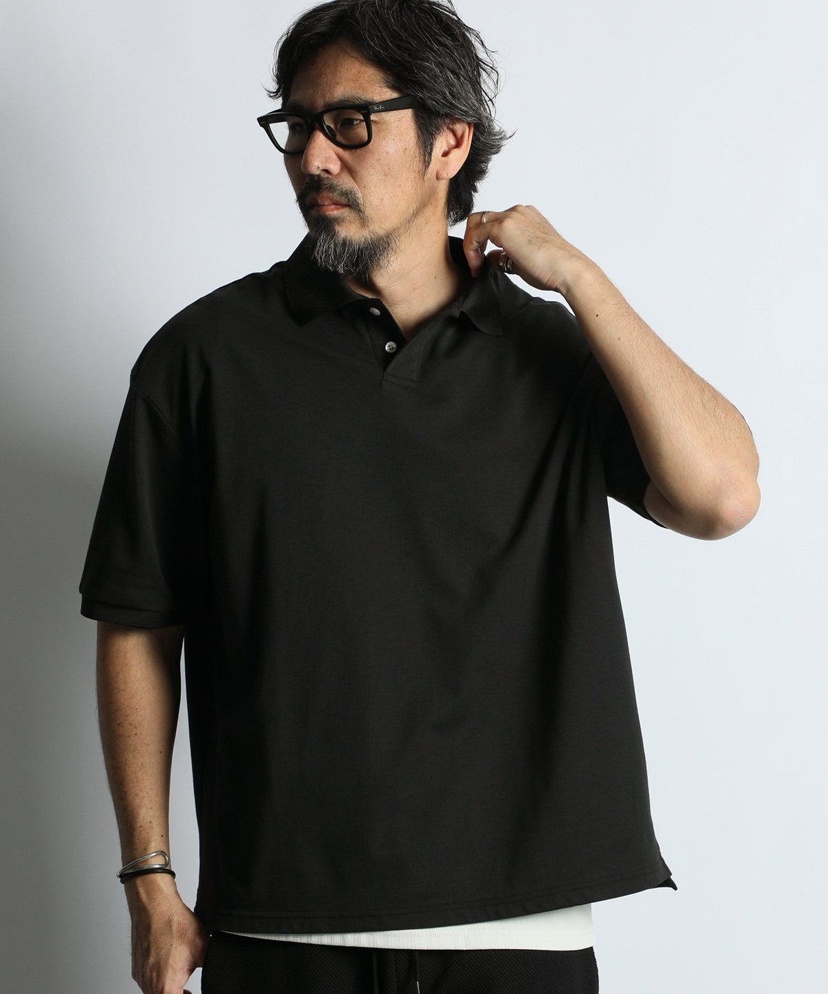 2-layer structure water-absorbing quick-drying Coolmax Relax Polo