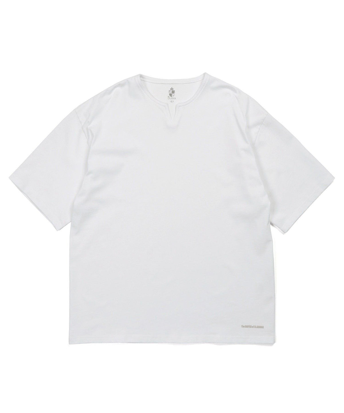 シルキータッチ キーネックTシャツ