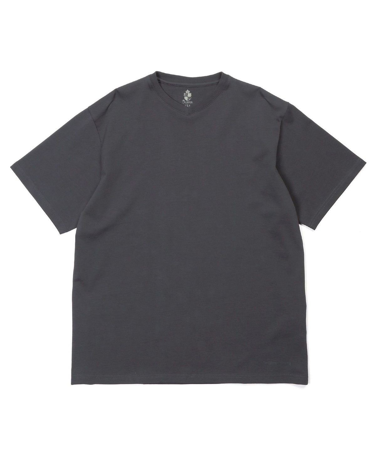 シルキータッチ 浅Vネック Tシャツ