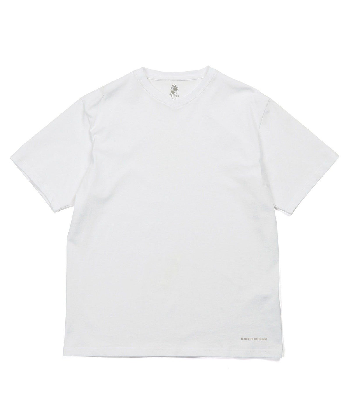 シルキータッチ 浅Vネック Tシャツ