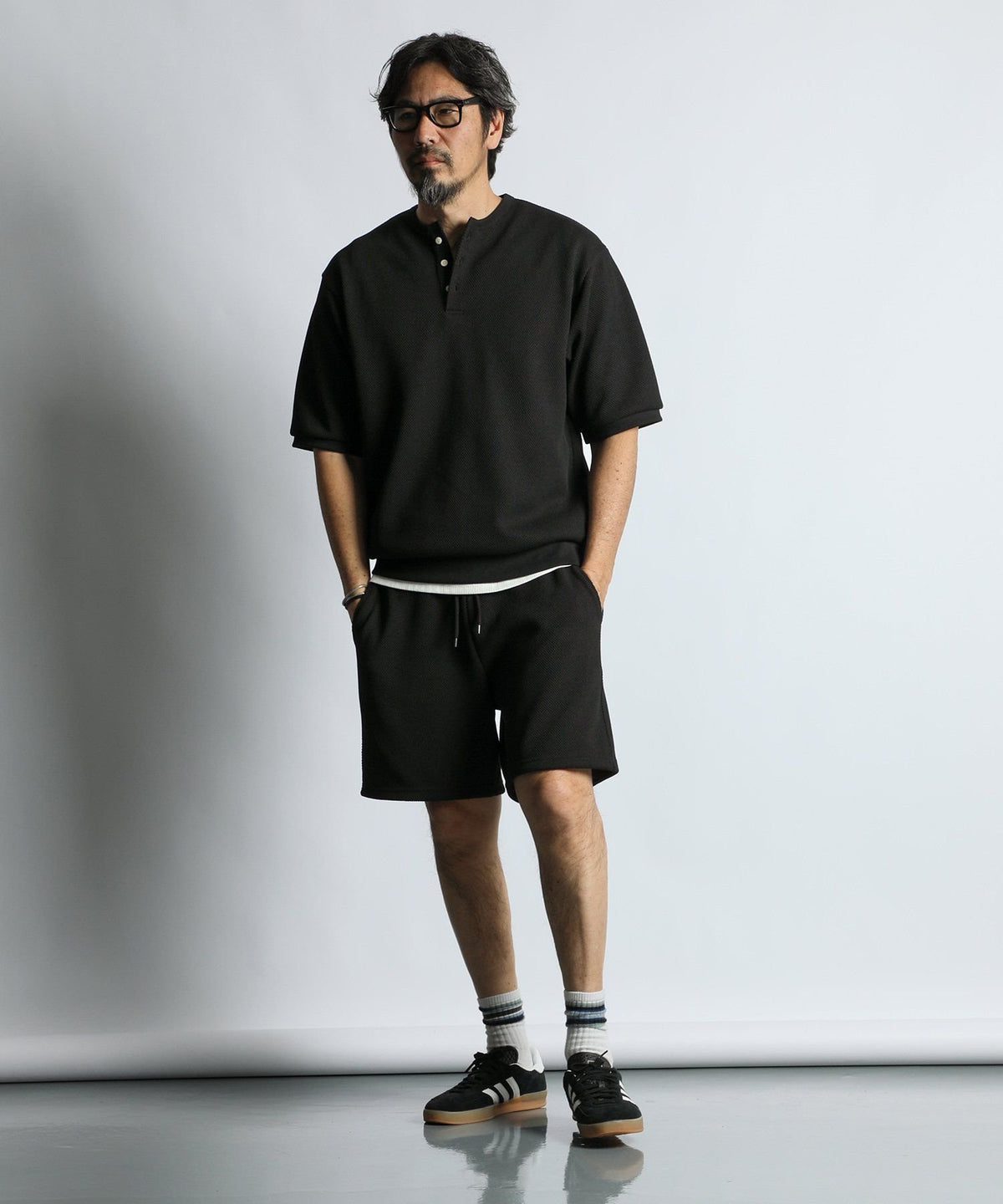 セットアップ対応 機能素材「エアフレックス」鹿の子Tシャツ