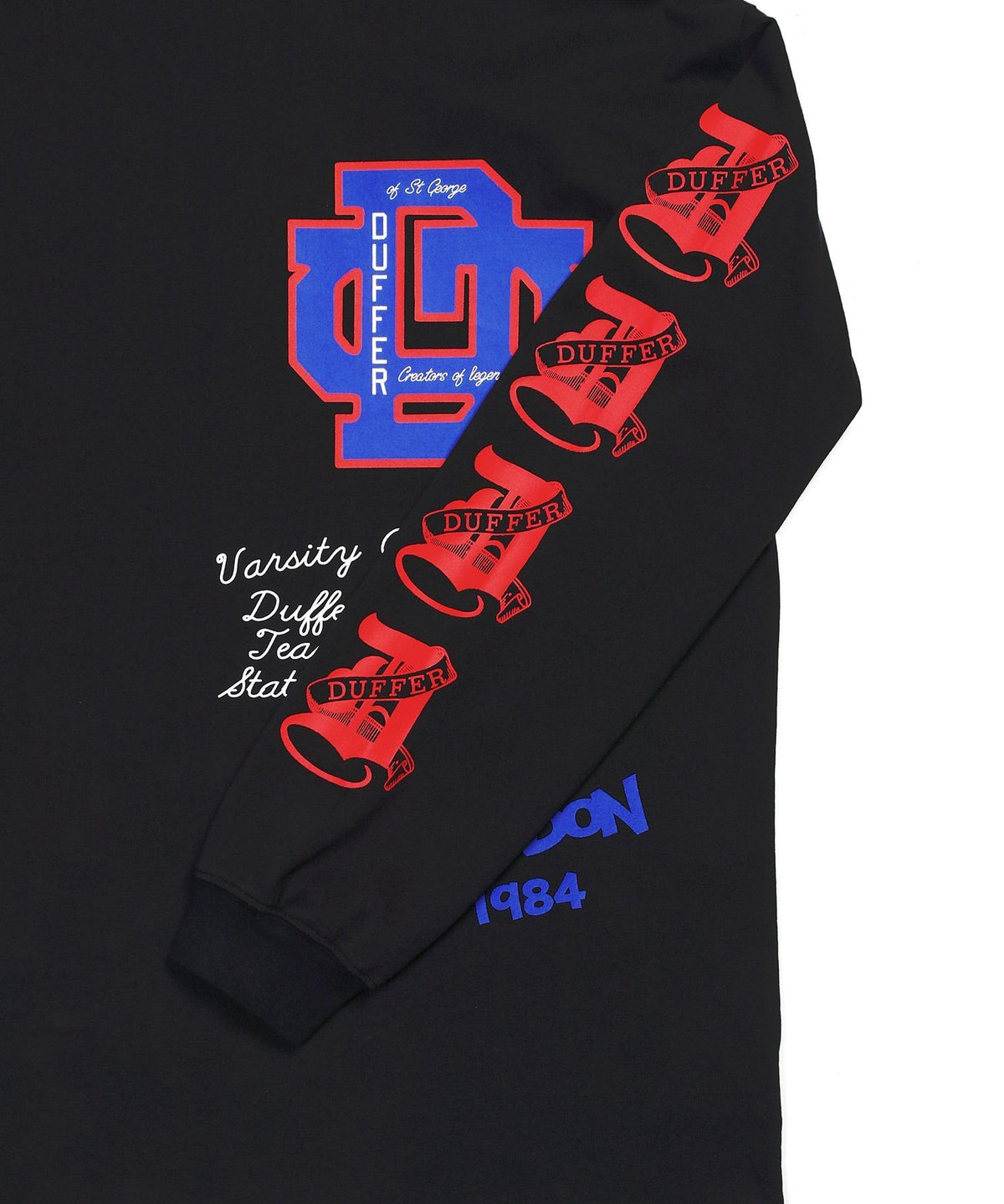 DUFFERアーカイブ ロゴ ロングスリーブTシャツ