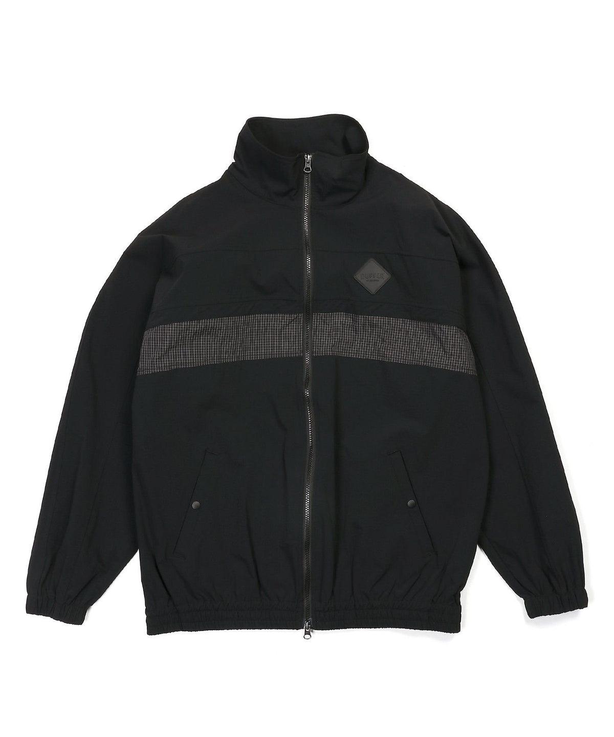 〔BLACK LABEL〕:セットアップ対応 コーデュラ スタンドブルゾン