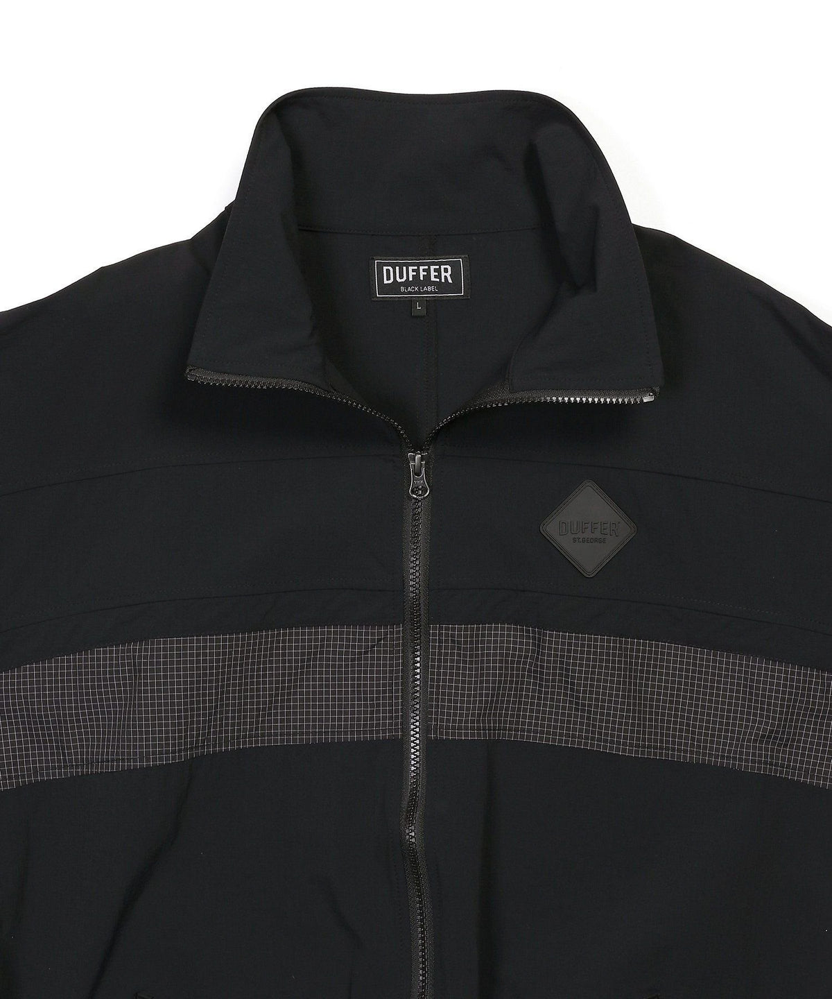 〔BLACK LABEL〕:セットアップ対応 コーデュラ スタンドブルゾン