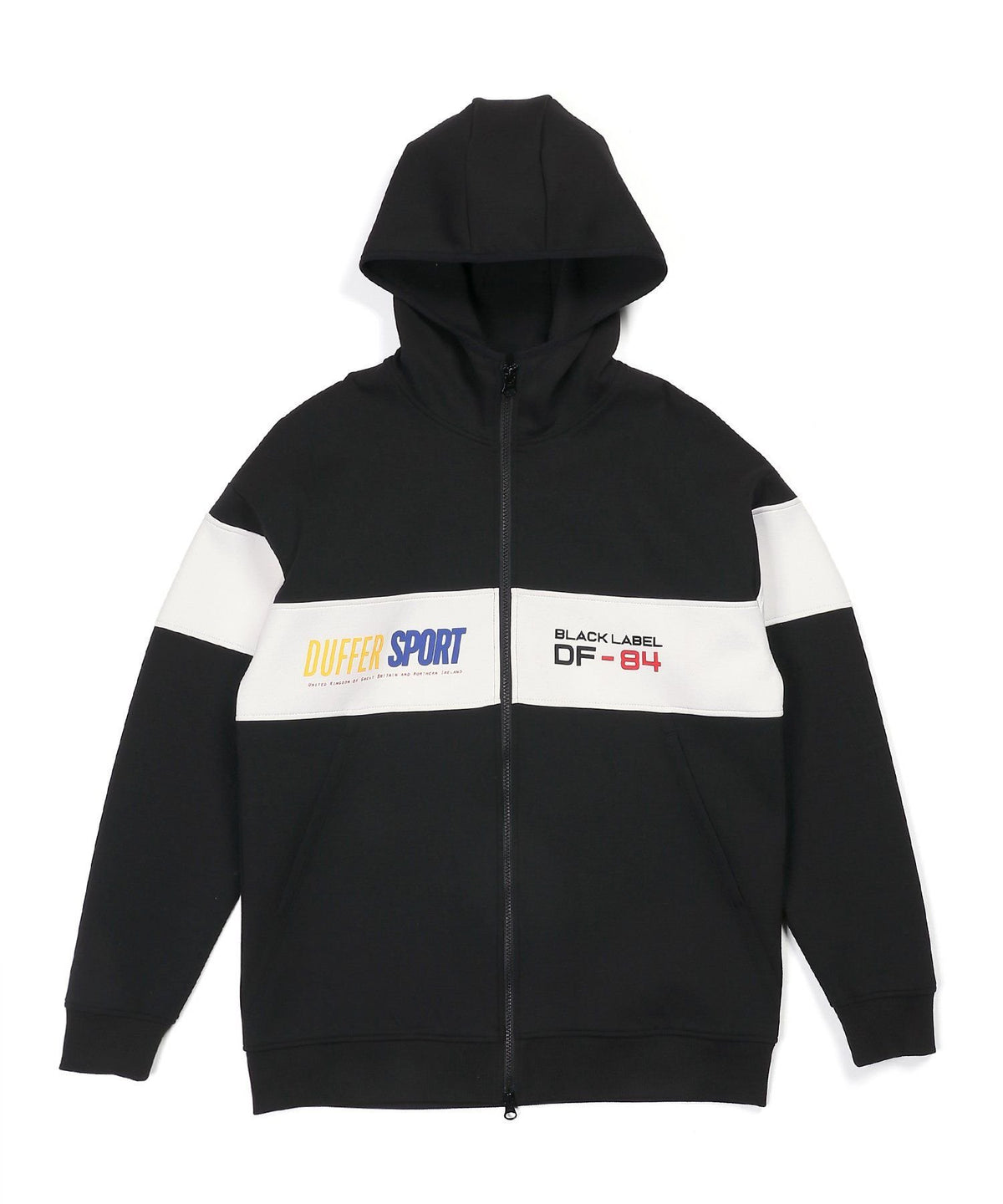 〔BLACK LABEL〕:セットアップ対応 ソロナ スタンドパーカー