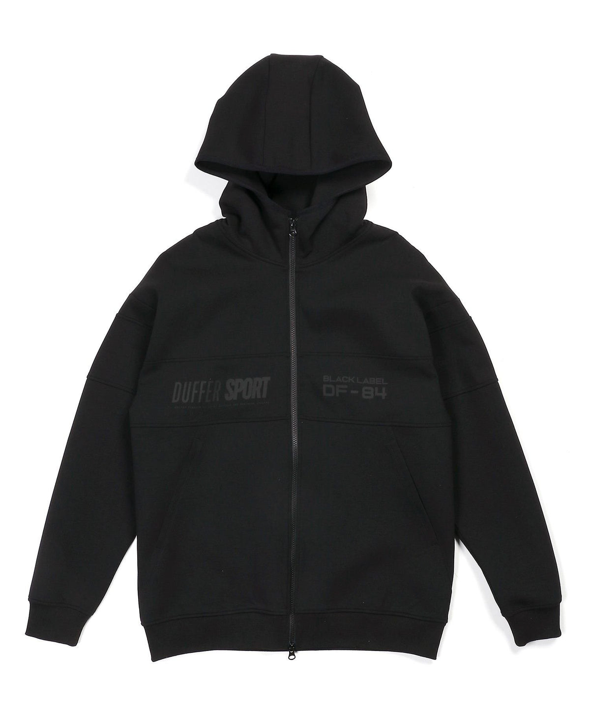 〔BLACK LABEL〕:セットアップ対応 ソロナ スタンドパーカー