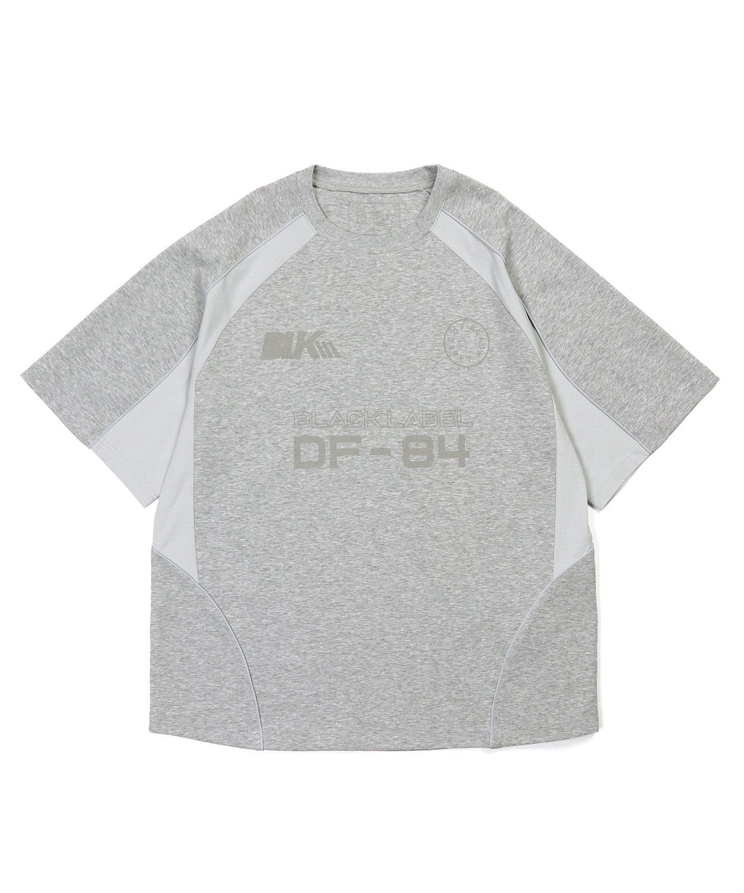 〔BLACK LABEL〕:ソロナポンチ メッシュパネル ゲームTEE