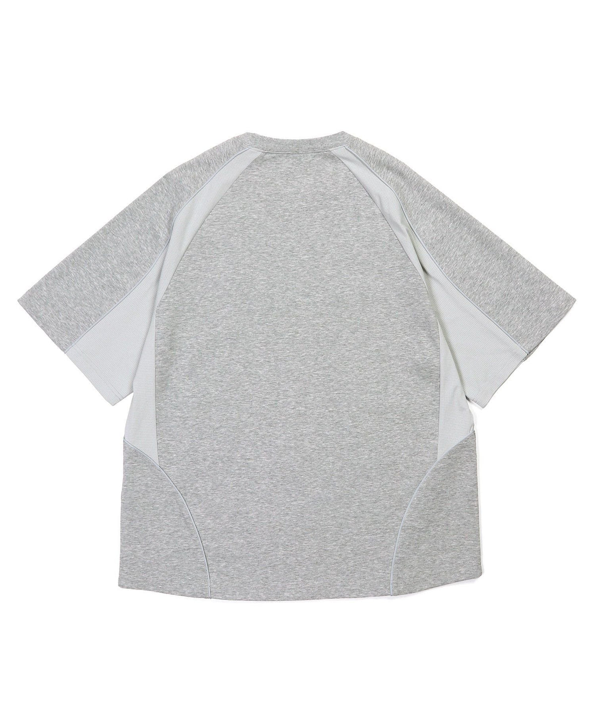 〔BLACK LABEL〕:ソロナポンチ メッシュパネル ゲームTEE