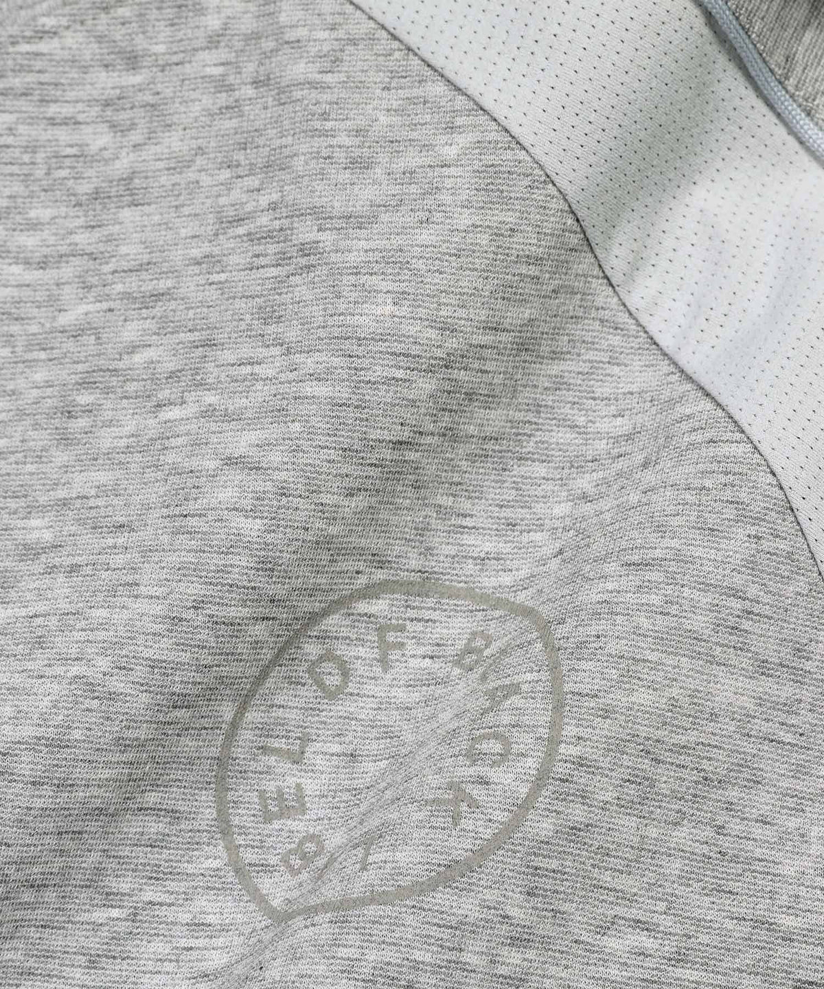 〔BLACK LABEL〕:ソロナポンチ メッシュパネル ゲームTEE