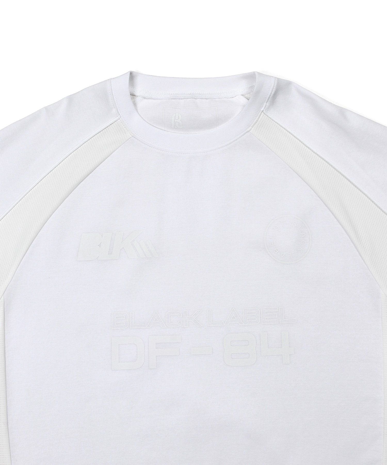 〔BLACK LABEL〕:ソロナポンチ メッシュパネル ゲームTEE