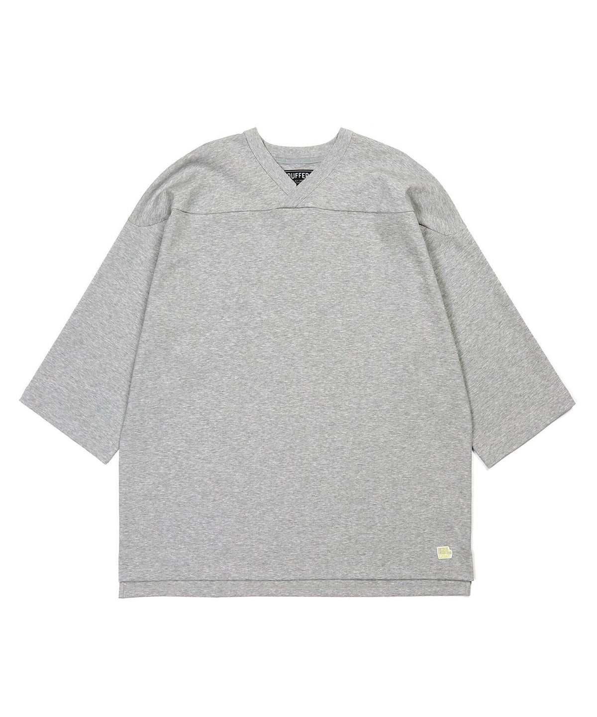 〔BLACK LABEL〕:ソロナポンチ フットボール VネックTEE