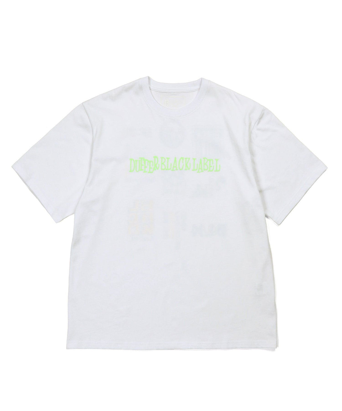〔BLACK LABEL〕:CVC天竺 速乾 90sロゴTEE