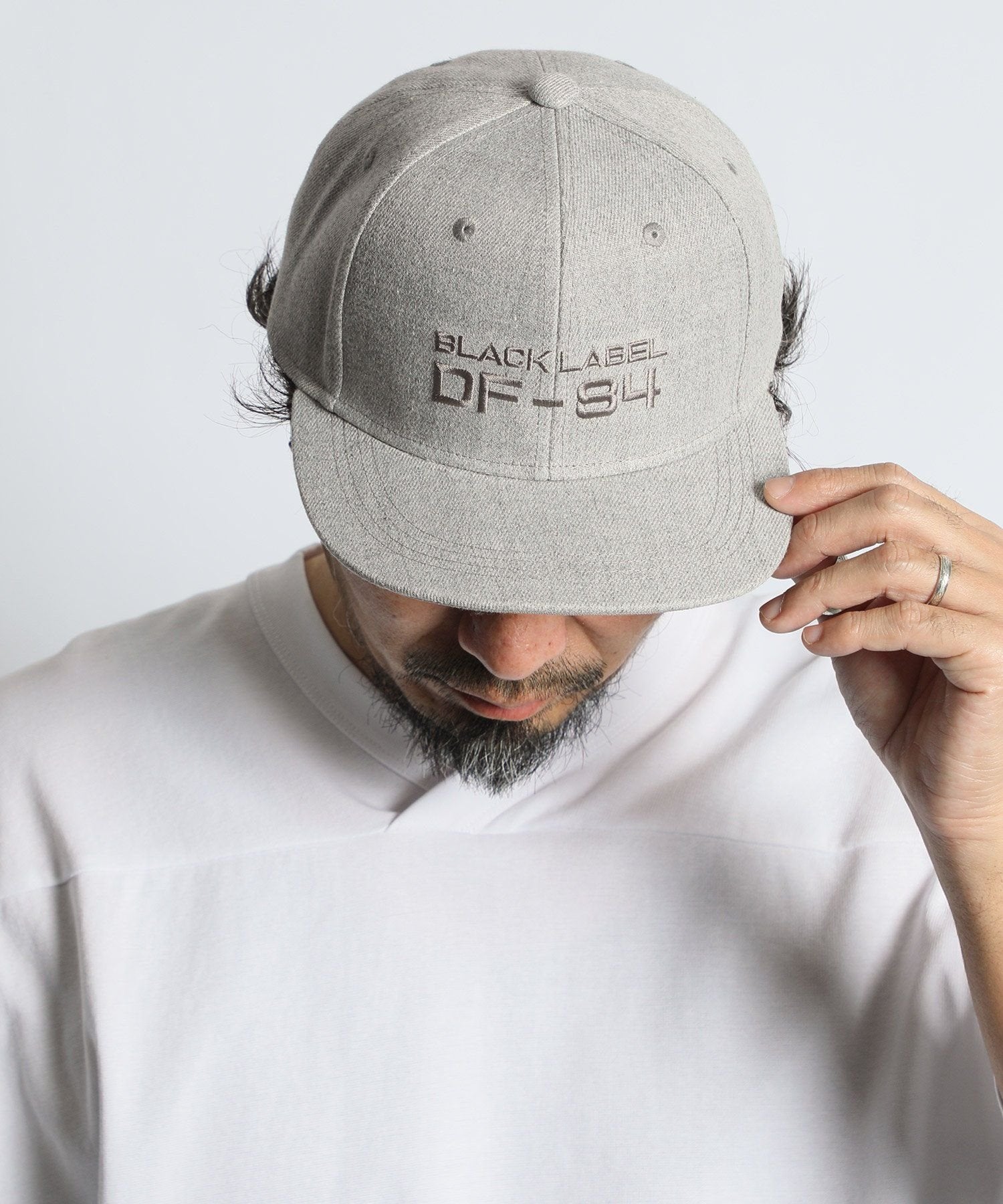〔BLACK LABEL〕:DF-84 スナップバック キャップ