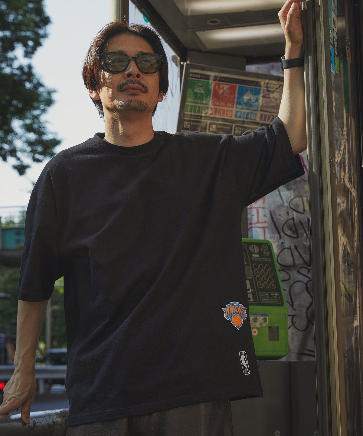 NBA別注 「NEW YORK KNICKS」ニューヨークニックス Tシャツ