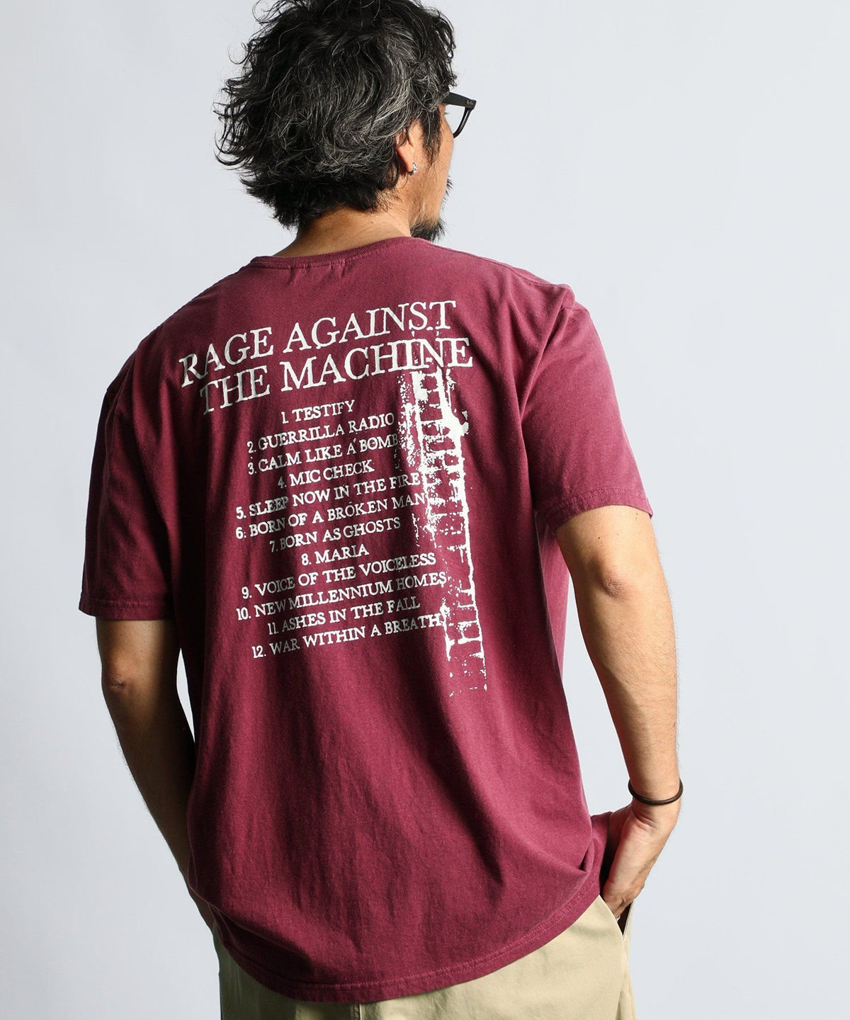90’s ロックTEE "RAGE AGAINST THE MACHINE"