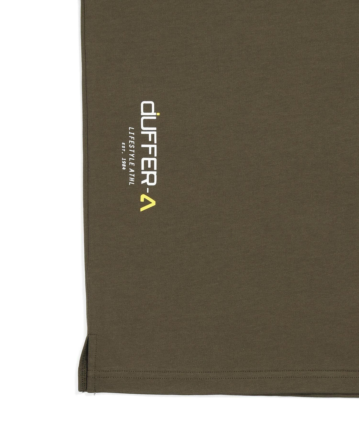 〔BLACK LABEL〕:オーバーサイズ ヘンリーネックTシャツ / 度詰め天竺