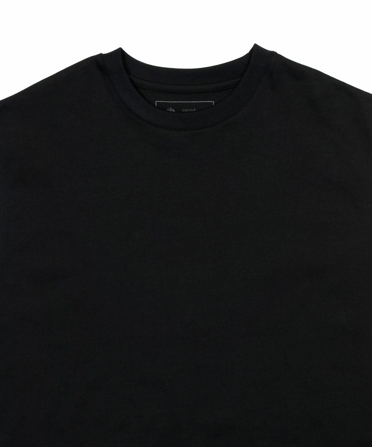 〔BLACK LABEL〕:度詰め天竺 ノースリーブTシャツ