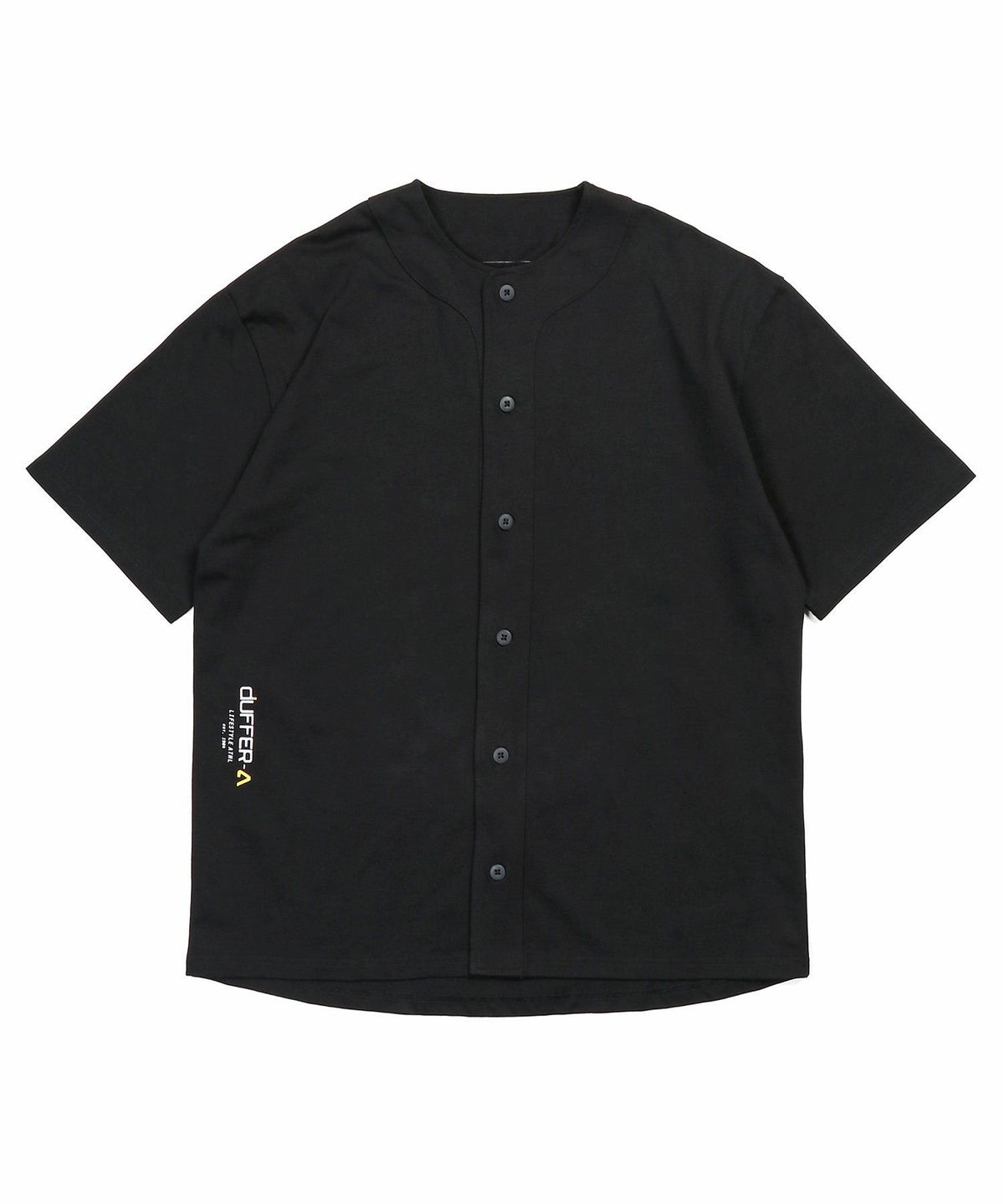 〔BLACK LABEL〕:度詰め天竺 ベースボールシャツ