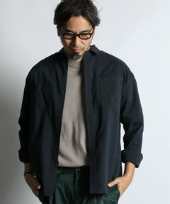 Set-up compatible Coolmax seersucker work shirt