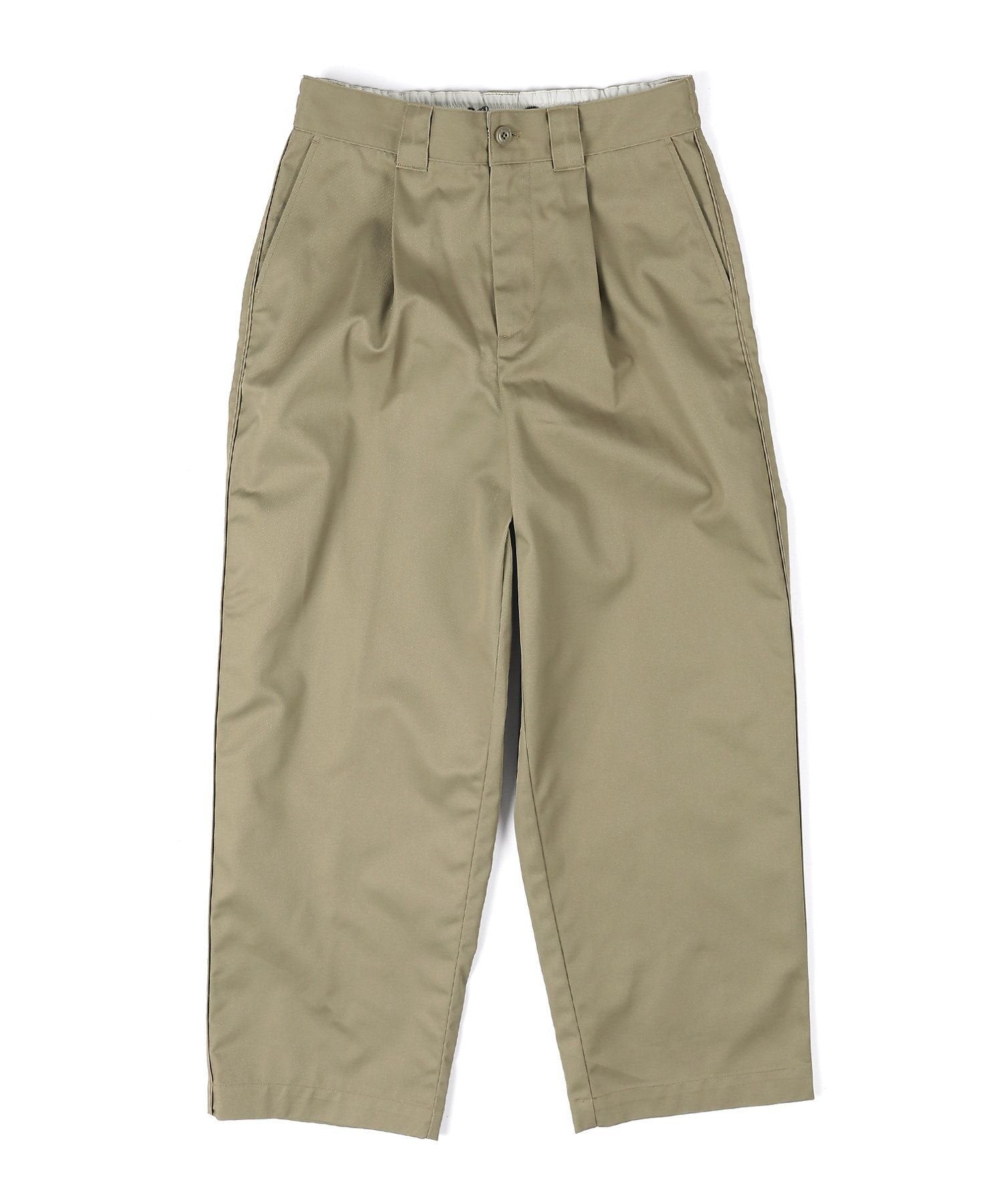 DICKIES × DUFFER ワンタック ワイドテーパードパンツ