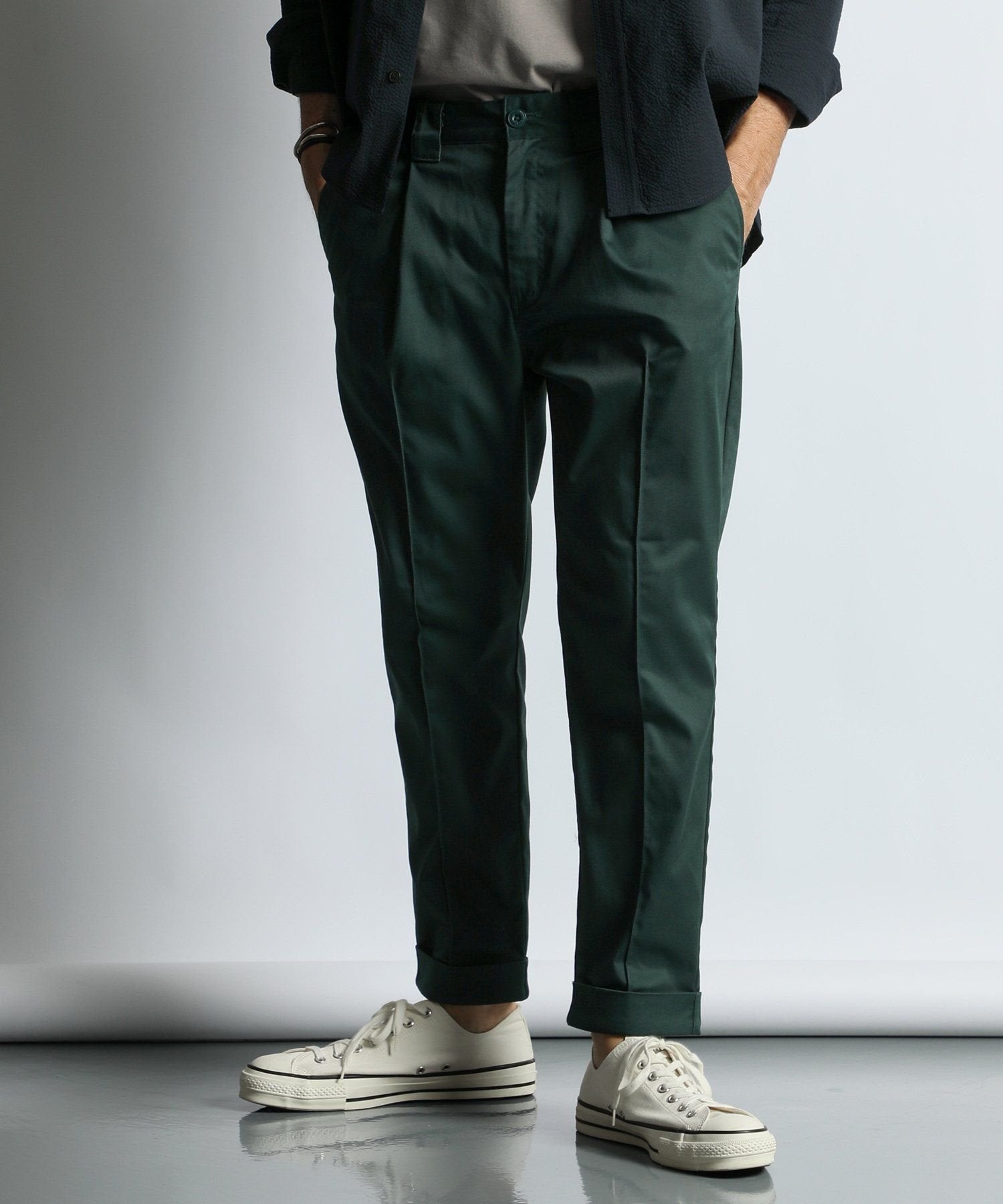 DICKIES × DUFFER slim tapered pants