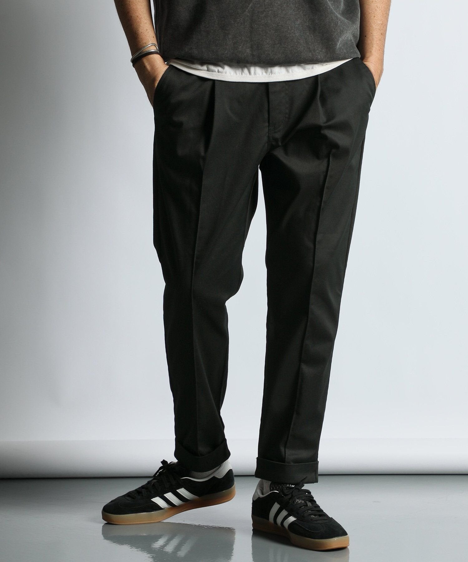 DICKIES × DUFFER スリムテーパードパンツ