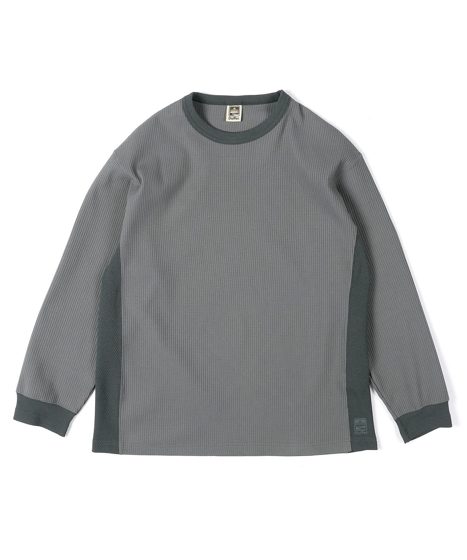 吸水速乾 ワッフル ロンTEE