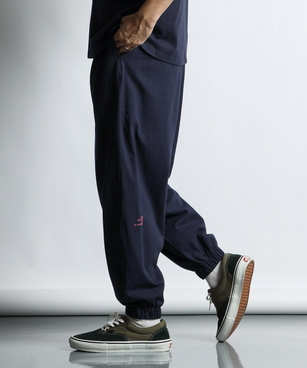 Set-up compatible heavy weight gym pants