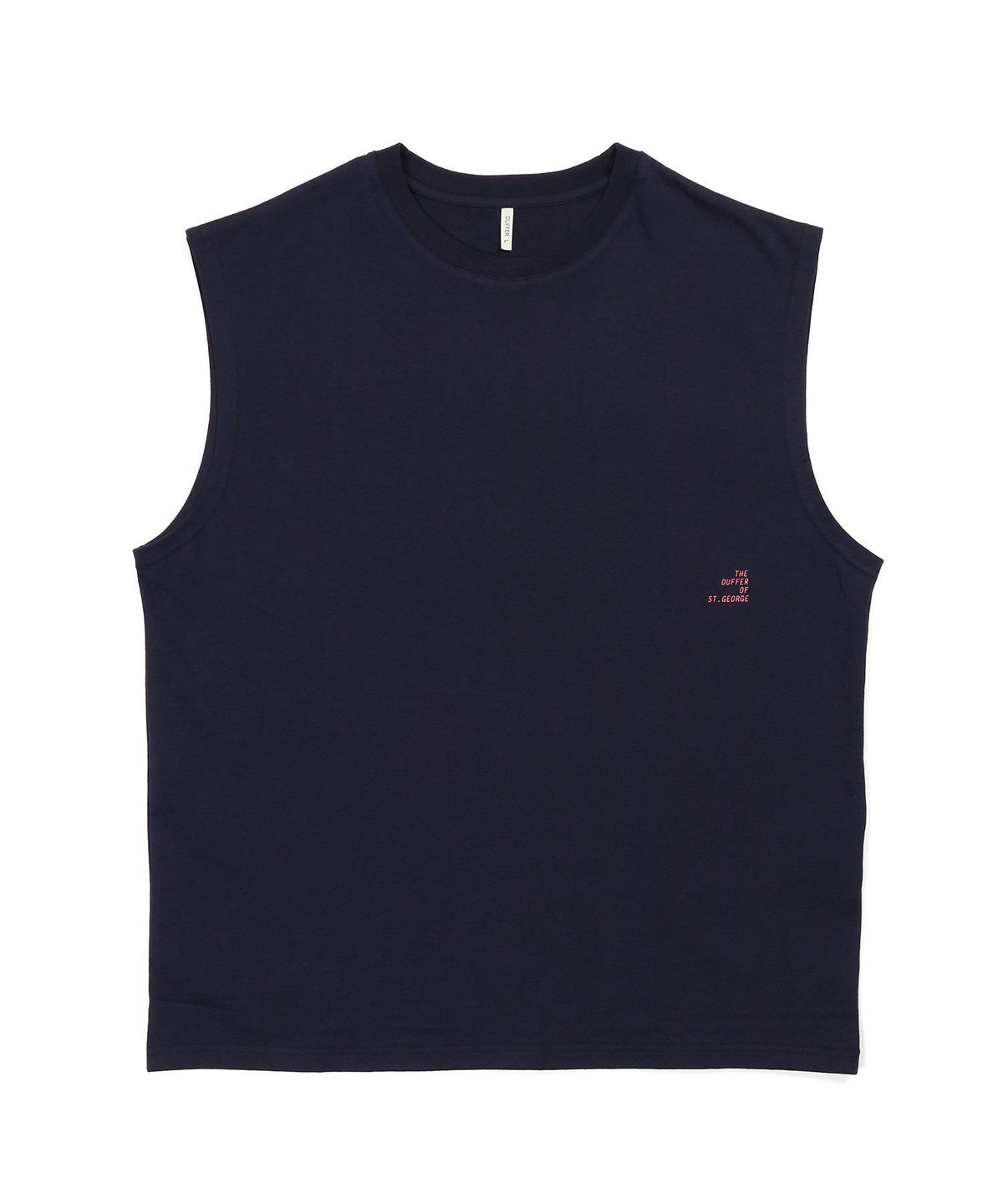 Set-up compatible heavy weight sleeveless T-shirt