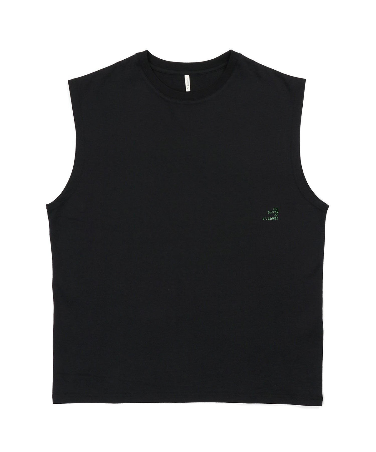 Set-up compatible heavy weight sleeveless T-shirt
