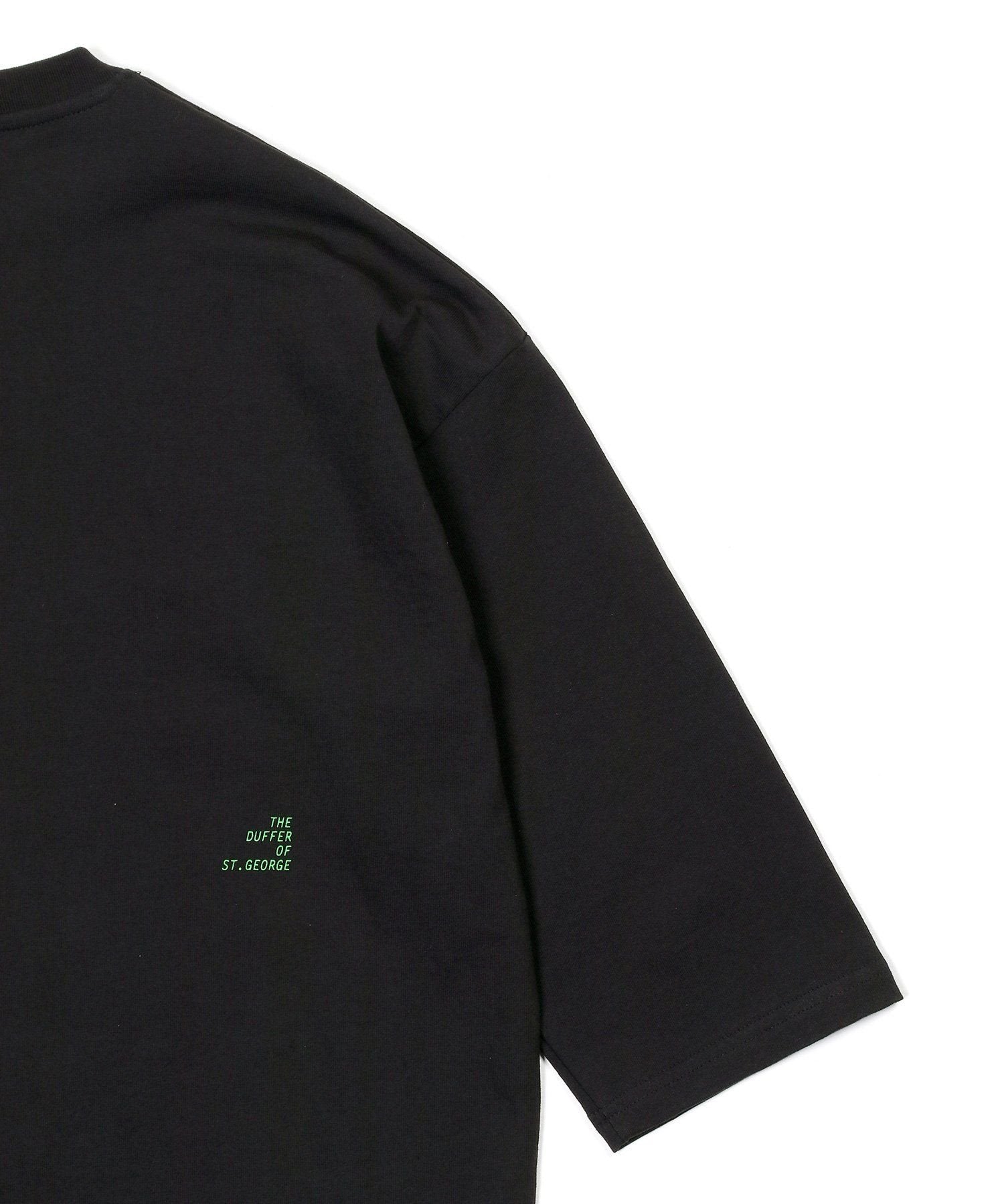 セットアップ対応 ヘビーウェイト 7分袖 ヘンリーネックTEE