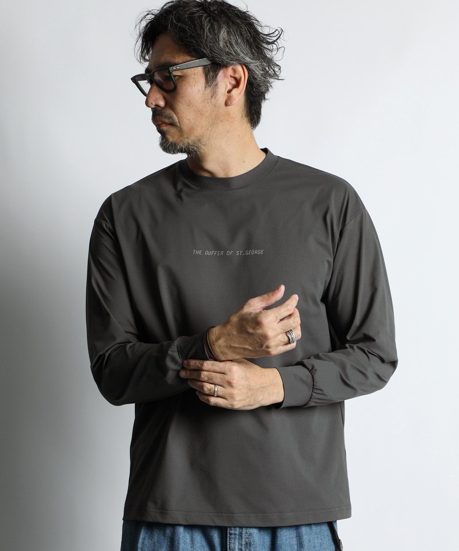 TAION×DUFFER 水陸両用 ラッシュガード メッシュロンTEE 【WEB限定