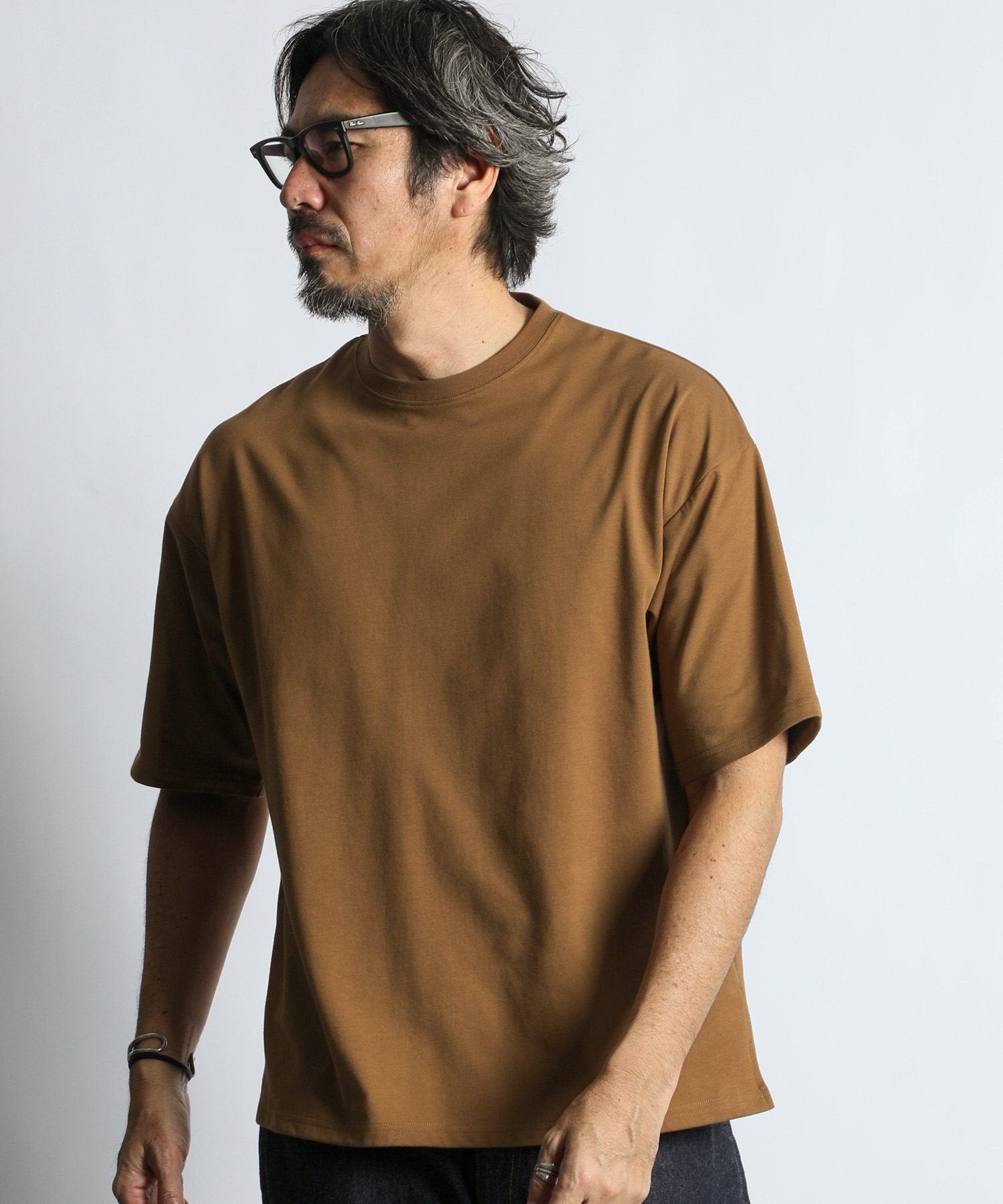 2-layer structure water-absorbent quick-drying Coolmax Relax T-shirt